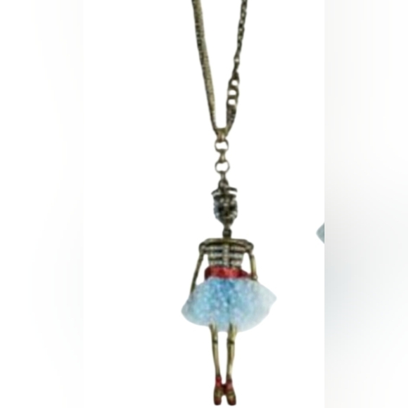 Betsey Johnson Jewelry - Betsey Johnson Yacht Club Sailor Ballerina Pendant Necklace 26"L+3" Extender NEW